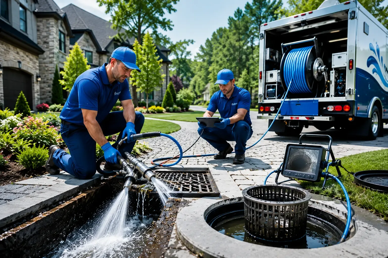 Local outdoor drain cleaning professionals in Suamico, WI